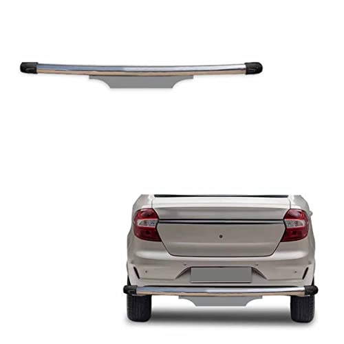 Image of DriveStylish Stainless Steel High Gloss Safety Rear Bumper Protector Sutaible for Ford Aspire