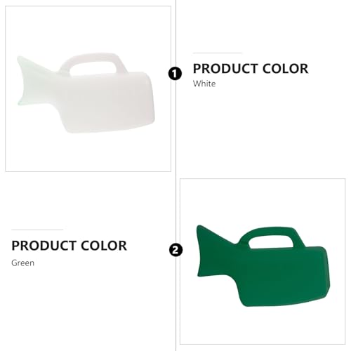 Orinal portátil para mujeres reutilizable pack de 2 botellas de plástico para orina 3
