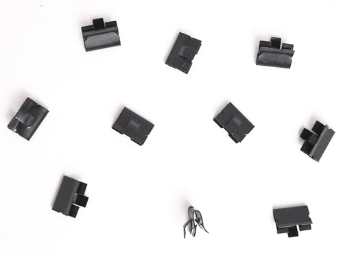 Sujeta tus paneles con estos clips universales para salpicadero de coche y puertas, 10 uds 6