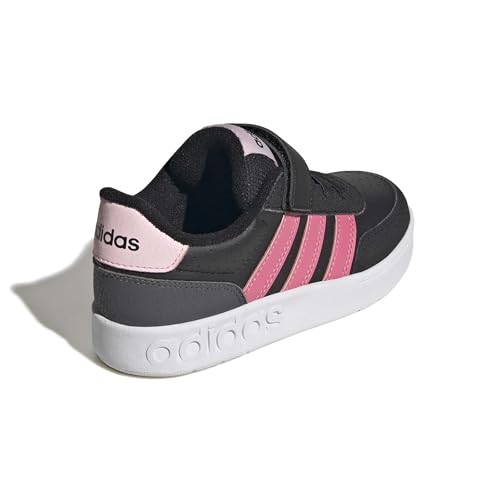 Chaussures adidas Breakbase enfant taille 35 noir et rose - 6