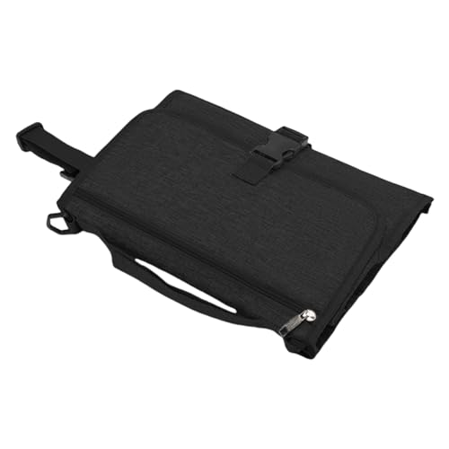 Lmyit 折りたたみおむつ交換パッド、折りたたみおむつ交換パッド - 旅行用おむつ替えパッド取り外し可能なおむつ交換ステーション,洗濯機洗い可能、耐摩耗性、大型、取り外し可能な旅行用おむつ交換パッド、おしりふきポケット付き、新しい両親、家族、父親向け