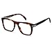 Eyeglasses DAVID BECKHAM Db 7020 00UC Red Havana / 00 Demo Lens
