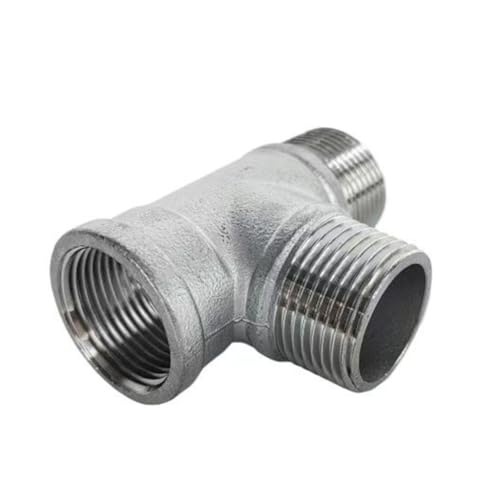 Conector en T de 1 pulgada en acero inoxidable 304 para tuberías 4