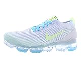Nike Air Vapormax Flyknit 3 Womens Shoes Size 5, Color: Pure Platinum/Barely Volt