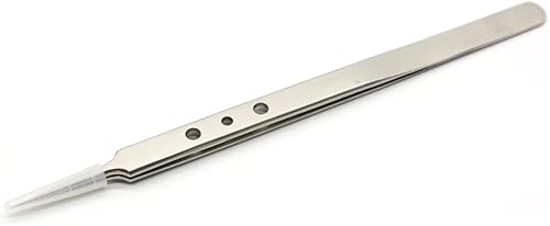 Miniatura 7 de Akhund Pinzas de punta muy fina  Pinzas rectas de punta ultrafina profesional de micro precisión, acero inoxidable