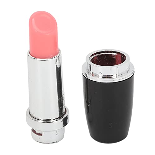 ZJchao Face Massager Lipstick Massager Portable Black Lipstick Shape Vibration Face Massage Wand Handheld Eye Massager to and Firm Skin Eye Wand for Facial Eye Women Daily Skincare Tools