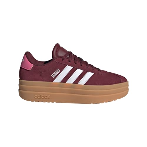 Image of adidas Boys Vl Court Bold Sneakers Shoes Casual - Red