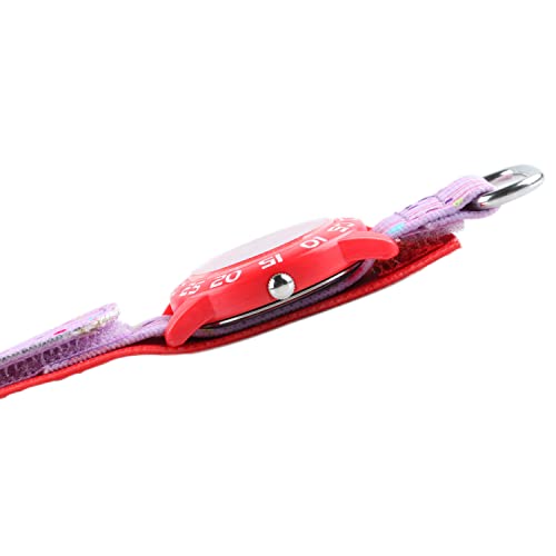 Image of Red Balloon Kids' Plastic Time Teacher Analog Quartz Nylon Strap Watch