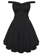 【Design】: Square vneck,ruffle Sleeveless,off-shoulder style,ruffled Hem design,these designs add elegance and can show your unique charm. Smocked tops to show off your perfect figure! 【Combination】: You can wear this dress alone or with a bolero shru...