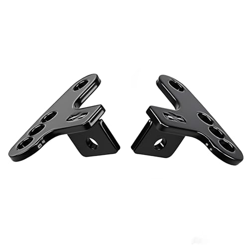 Image of Adjustable 1 + 2 + 3 Rear Lowering Link Kit Sportster 883 + Sportster 1200 Motorcycle Drop Links Fits for Harley motobike (Black)