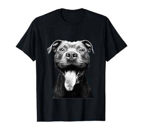 Pitbull saca la lengua I Cool dog tongue Camiseta