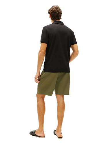 Camiseta polo casual para hombre de Tommy Hilfiger, manga corta, corte regular con logo bordado miniatura 4