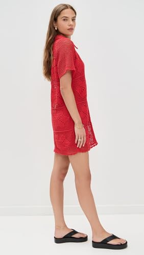 Women's Ileanna Crochet Mini Dress4