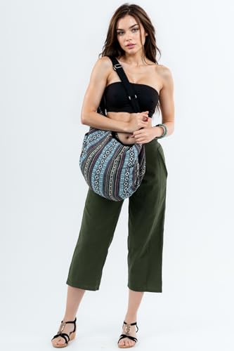 Luggage Hobo Crossbody Bag Shoulder Bag Travel Bag Messenger Bag Hippie Boho Bohemian Large Purse2