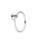 Pandora 190983CZ-54 - Anello da donna a goccia, in argento 925, con zirconi, misura 54 (17,2)-190983CZ-54
