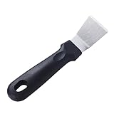 Double tête de nettoyage : avec 2 têtes de brosse différentes, notre brosse de nettoyage pour four 4 en 1 comprend une tête en laiton pour la saleté solide et une tête en nylon pour enlever la poussière sans l'endommager.