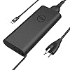 USB Type C AC Adapter Fits for Dell 130W Laptop Charger USBC Computer XPS 15 9500 9510 9520 9530 XPS 17 9700 9710 9720 9730 Precision 3581 5560 5550 5570 5520 5750 3560 5530 2 in 1 Power Cord