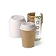 Kompostierbare Coffee-To-Go-Becher aus Pappe BIOZOYG, 50 Stück