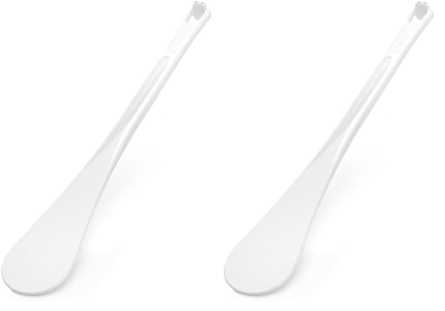DE BUYER -4745.35 -spatule blanche en polyglass l. 35cm (Lot de 2)