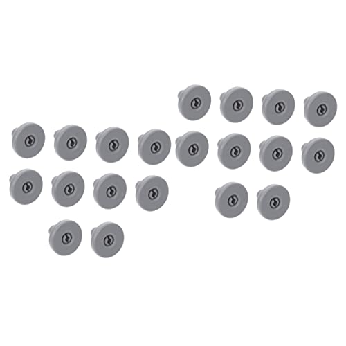 Artibetter 20piezas Rueda De Repuesto Para Lavavajillas De Ruedas Flexibles y Duraderas Instalación Sencilla Compatible Diferentes Modelos De Lavavajillas