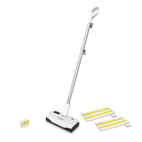 Kärcher Limpiadora de vapor SC 1 Upright, tiempo calentamiento: 30 s, cobertura: 30 m², depósito: 0,2 l, peso: 2,1 kg, boquilla para suelos EasyFix, 2 paños para suelos, cartucho de descalcificación