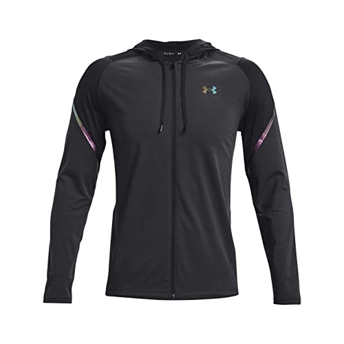 Under Armour Rush Kapuzenjacke Training schwarz, L Herren