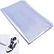Zephyra 50 Stück Schrumpffolie Beutel 28 x 45 cm – Transparente PVC Schrumpfbeutel für Schuhe, Badebomben, Kosmetik, DIY-Handwerk – Wasserdichte Heat Shrink Folie, Heißsiegelbeutel für Verpackung & Ge
