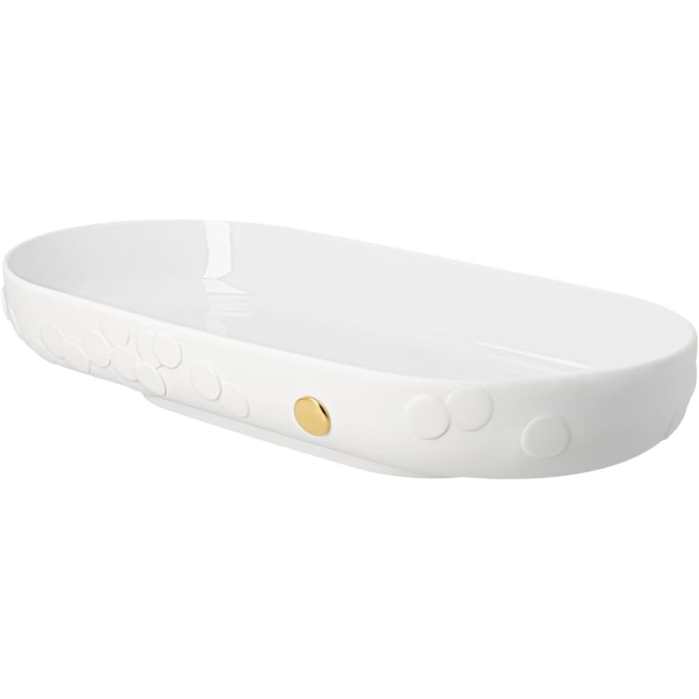 Räder Schale Goldener Punkt | Große Porzellanschale Obstschale 45x23cm