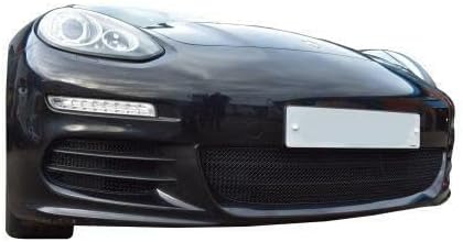 Zunsport Compatible With Porsche Panamera 970 Facelift - Front Grill Set - Black finish (2013 to 2016)