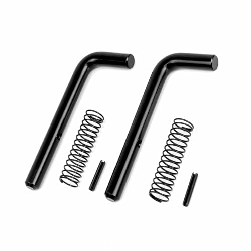 2 Packs Trailer Gate Pin Utility Trailer Accessories 819T Trailer Gate Spring Latch Kit Heavy Duty Trailer Gate Latch Repair Kit for Carry-On Utility Trailers