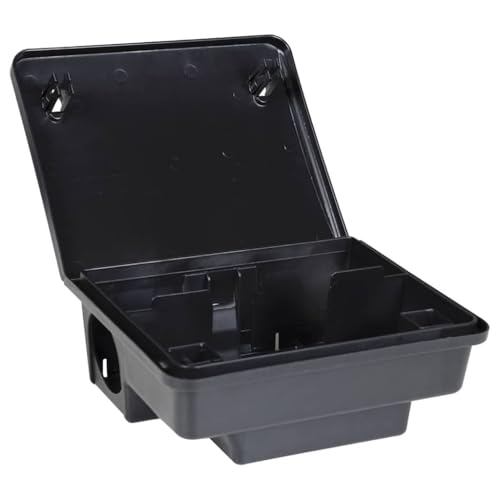 Genérico Trampas para Ratones 6 uds. Negro 23x19x9,5 cm,Deportes,Actividades al Aire Libre,Caza y Tiro,Caza,Trampas para animales-4106488