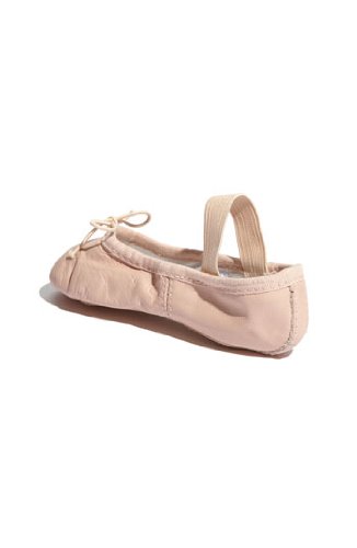 Bloch Dance Girl's Dansoft Full Sole Leather Ballet Slipper/Shoe, White, 10.5 Narrow Little Kid2