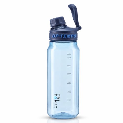 Image of Tri-Tonic Kita Whim Water Bottle - 860ml | Leak-Proof Tight Fitted Lid with Strong Carying Handle | Made of Tritan & BPA Free, Food Grade Material (Indigo)