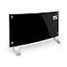 Produktbild Klarstein Bornholm Curved Smart - Konvektionsheizgerät, LED-Display, Touch-Display, Timer, App-Steuerung, 2 Heizstufen 1000 & 2000 Watt, Thermostat 5 - 45°C, Temperaturanzeige, Eco-Modus, schwarz