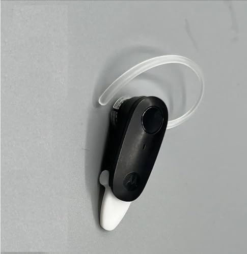 6 auriculares con gancho blanco estándar para Motorola miniatura 7