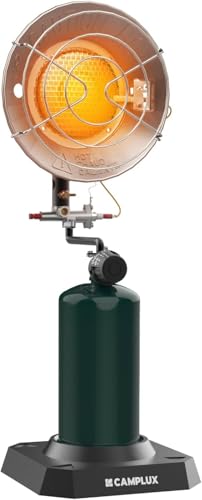 CAMPLUX Portable Outdoor 1lb Propane Heater, 15,000 BTU Outdoor Infrared
