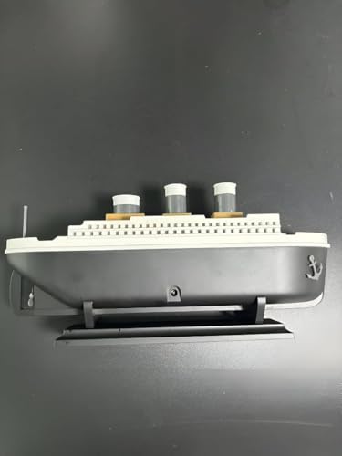 Image of Titanic Steam Ship Humidifier Diffuser - Ultrasonic Aromatherapy Mist Maker with Multicolor LED Lights | Ship-Themed Cool Mist Diffuser for Home, Office, Bedroom Decor.