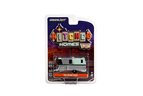 Caravana Holiday House 1962 modelo diecast 1:64 miniatura 3