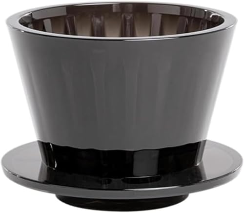 SANLWZSF コーヒーフィルター タイムモア コーヒードリッパー 多用途のコーヒードリッパー プラスチック平底コーヒードリッパー コーヒーフィルターカップ B75 平底 均一抽出 金龍カップ 手淹れケーキ型コーヒードリップ式樹脂フィルターカップ 再利用