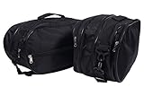 honda deauville 700 sitzbank Innen Taschen Innentaschen Seitentaschen Set für Honda Deauville NT 650 V Seitenkoffer