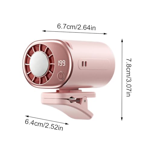 Ventilateur à pince nomade USB avec orientation réglable à 360 degrés - 7