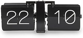 Karlsson Moderne Wanduhr Flip No Case