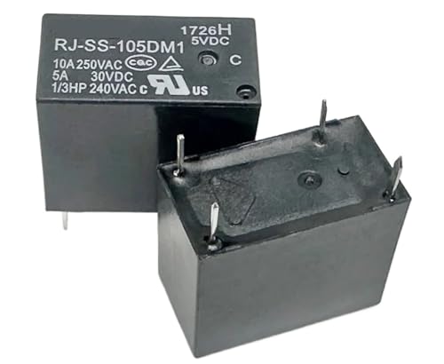 Relais RJ-SS-124DM1 24V-10A 4 broches pour circuit imprimé - 3