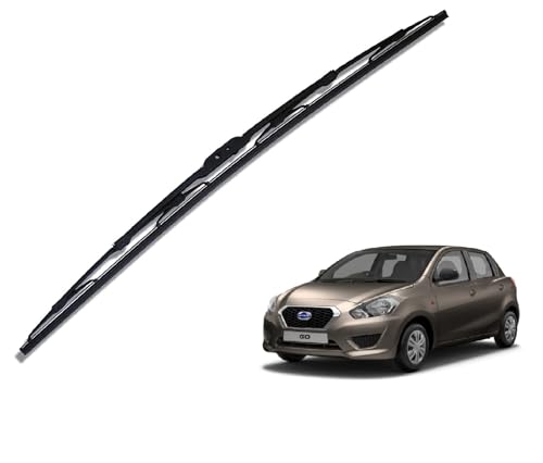 Image of Euro Care Metal Type Wiper Blade Compatibility with Datsun Go Windshield Car Wiper Blade Size D-24