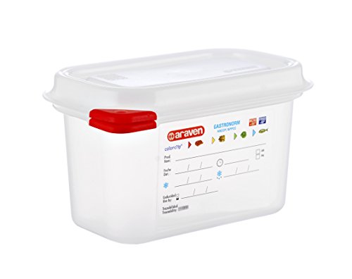 Araven Air Tight GN PP Behälter 1L (6 Pack)