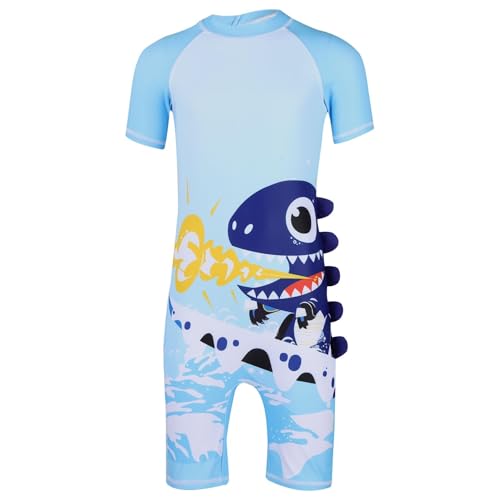 Maillot de bain séchage rapide à manches courtes pour garçons et filles
