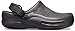 Crocs Unisex-Adult Bistro Pro LiteRide Clog, Slip Resistant Work Shoes, Black, 7 Men/9 Women