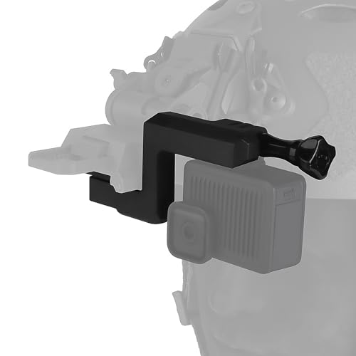 Accesorio montura NVG de gafas visión nocturna para casco y cámaras deportivas