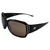 Birdz Eyewear LadyBird Womens Fashion Padded Motorcycle Sunglasses Riding Glasses w/Rhinestones Black