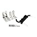 LCX Racing 1/10th RC Crawler Car Body Parts Metal Exhaust Pipes for Axial SCX10 II 90046 90047 TRX4 TRX-4, Upgrades Parts Accessories